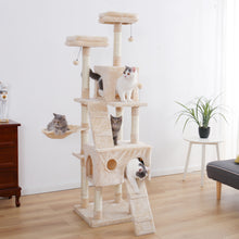 Load image into Gallery viewer, Original DesignMulti-Level Cat Tree Cat Condo with Scratching Posts Kittens Activity Tower Pet Play House Furniture Cat Toys
