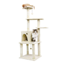 Load image into Gallery viewer, Original DesignMulti-Level Cat Tree Cat Condo with Scratching Posts Kittens Activity Tower Pet Play House Furniture Cat Toys
