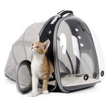 Load image into Gallery viewer, Portable Carrier capsule astronaut Shoulder cat bag Backpack Foldable for Pet Dog Large Space Tent Cage Bubble pet supplies
