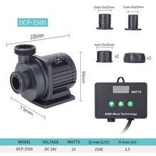 Load image into Gallery viewer, Jiebao jebao DC pump DCP series sine pump fish tank aquarium water pump mute fresh sea water suitable for submersible pump
