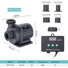 Load image into Gallery viewer, Jiebao jebao DC pump DCP series sine pump fish tank aquarium water pump mute fresh sea water suitable for submersible pump
