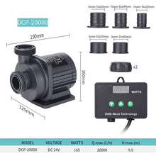 Load image into Gallery viewer, Jiebao jebao DC pump DCP series sine pump fish tank aquarium water pump mute fresh sea water suitable for submersible pump
